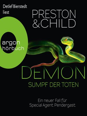 cover image of Demon--Sumpf der Toten--Ein neuer Fall für Special Agent Pendergast